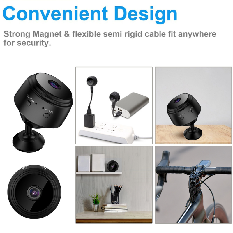 A9 Mini WiFi Camera 1080P Full HD